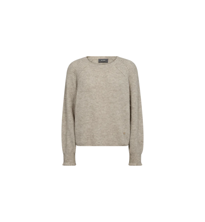 Talli LS Knit Feather Grey