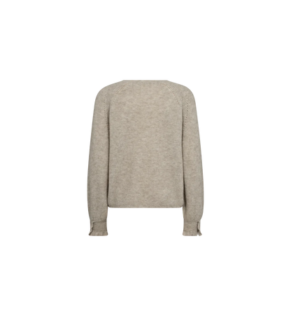 Talli LS Knit Feather Grey