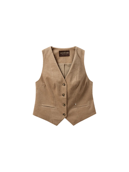 Ceris Joana Cord Vest