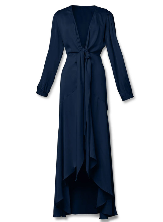 Ananda Long Dress Navy
