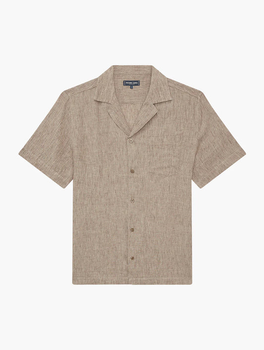 Angelo Truffle Linen Shirt