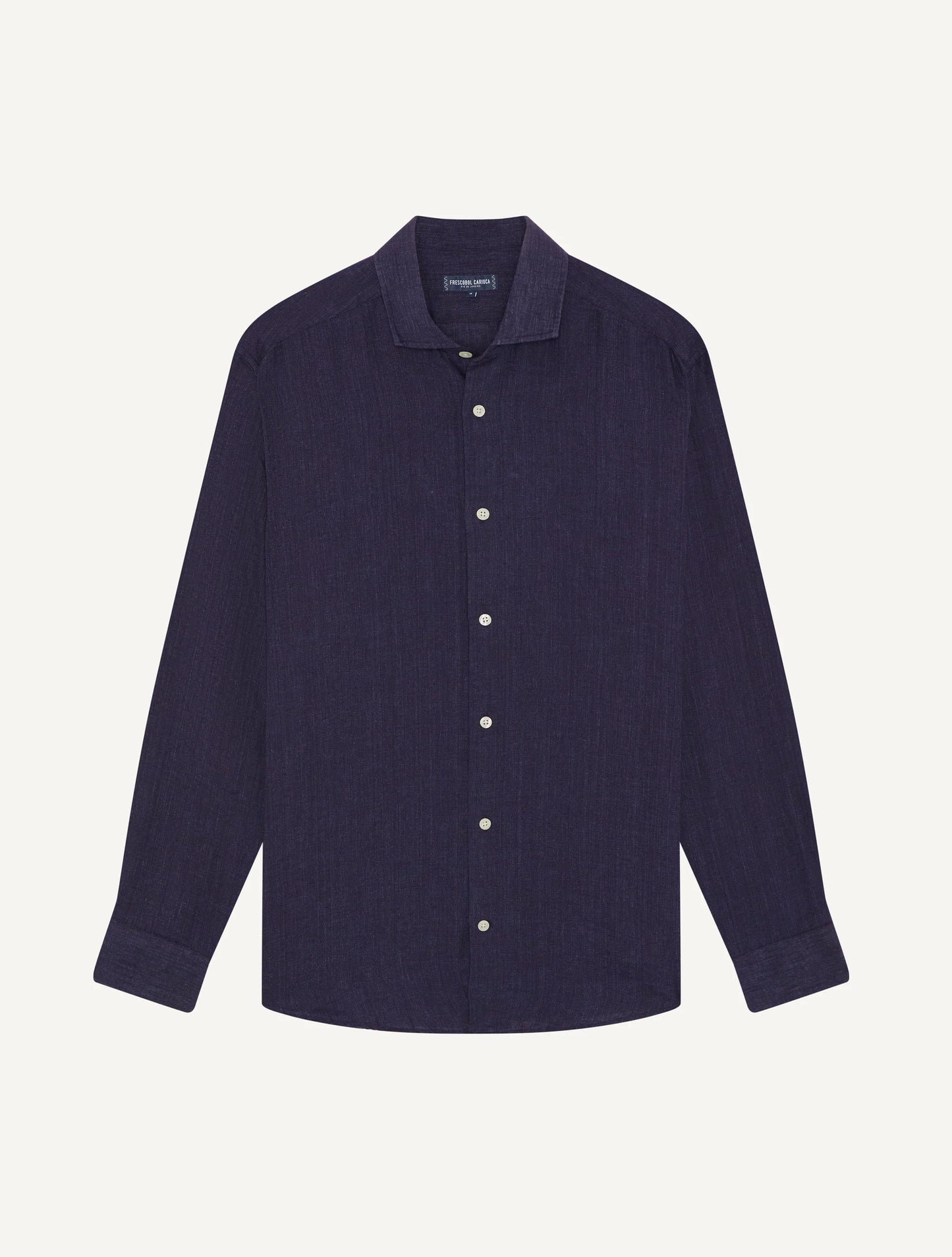 Antonio Navy Linen Shirt