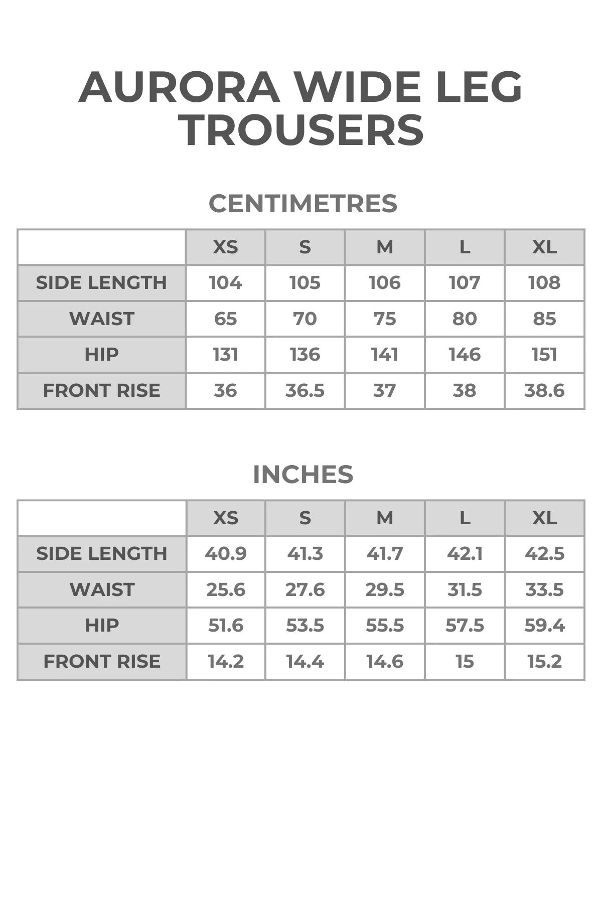 Aurora Wide Leg Trouser - Full Bloom