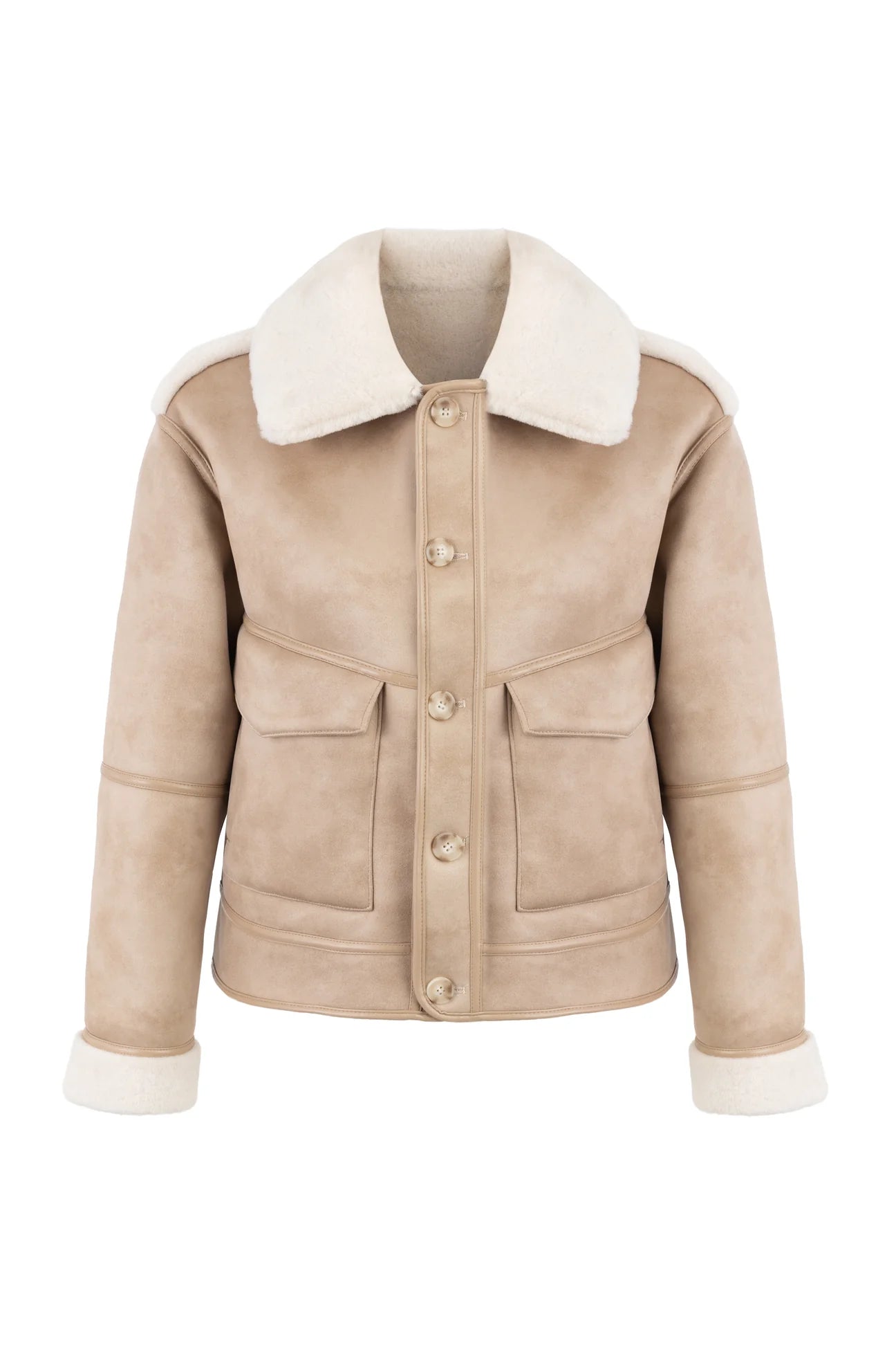 Reversible Jacket In Rice