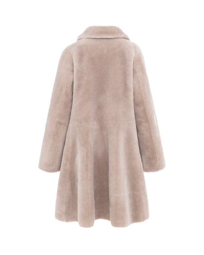 Swing Faux Coat - Taupe