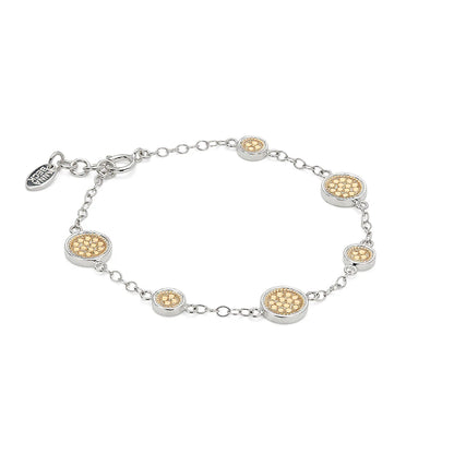 Classic Station Bracelet Gold