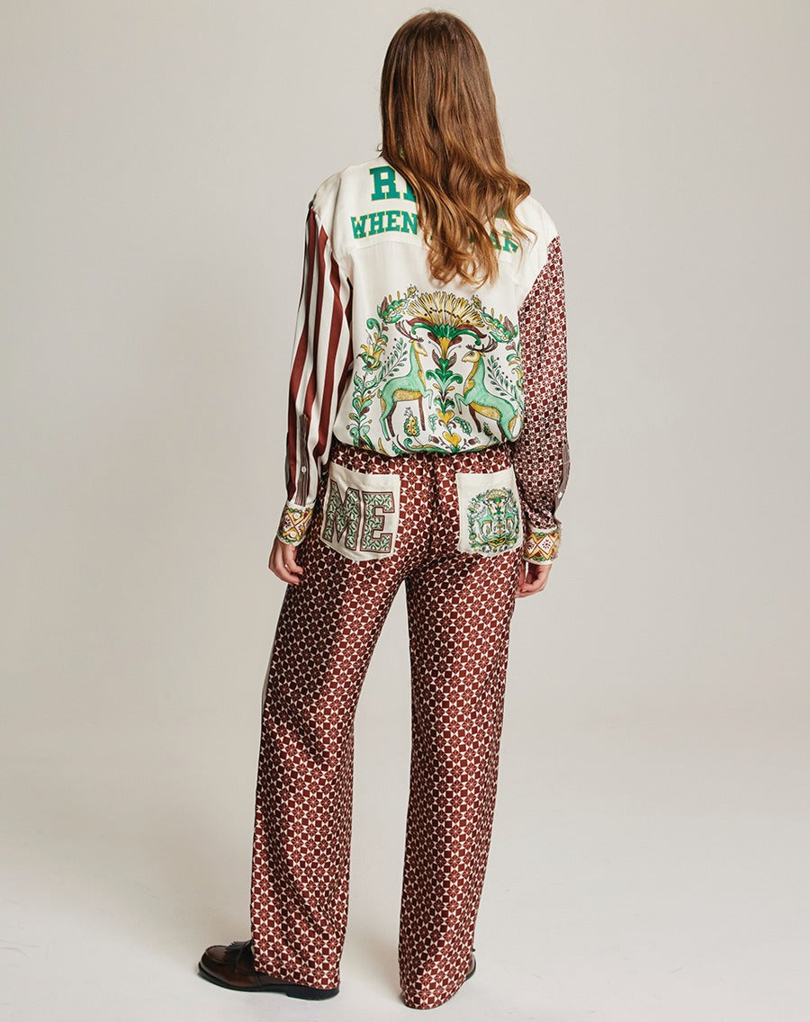 Bailey Sporty Jade Straight Pants