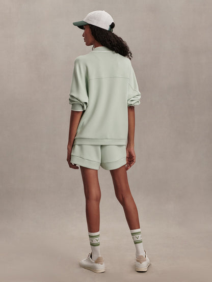 Barnes High Rise Short 4.5 - Aqua Foam
