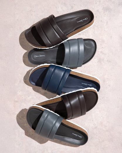 Bornos Navy Sandal