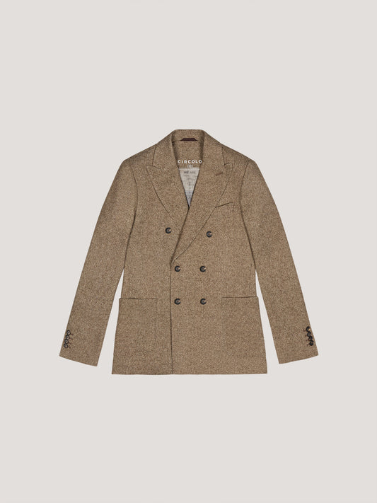 Herringbone Fleece Blazer