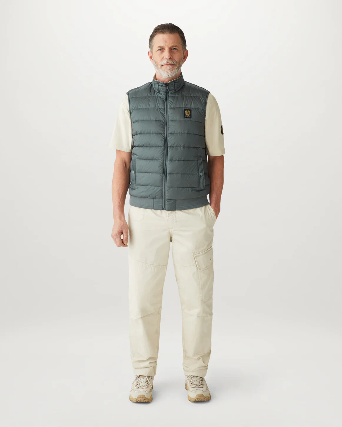 Circuit Mineral Green Quilted Gilet