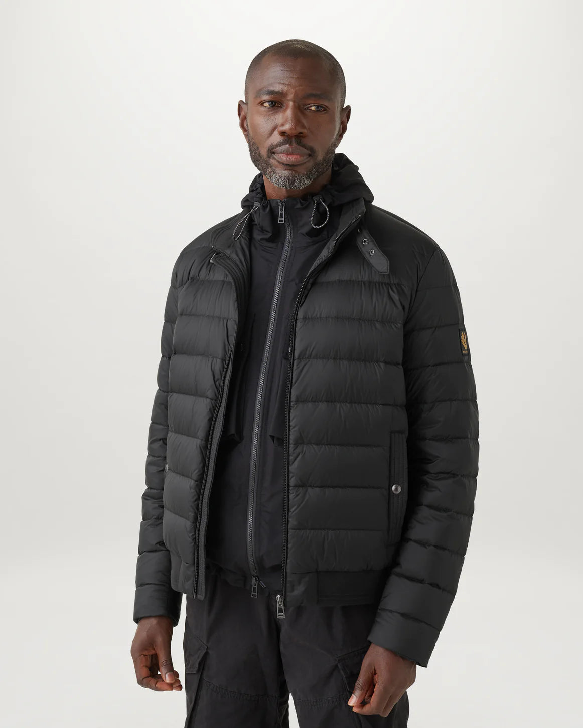 Circuit Black Quilted Jacket