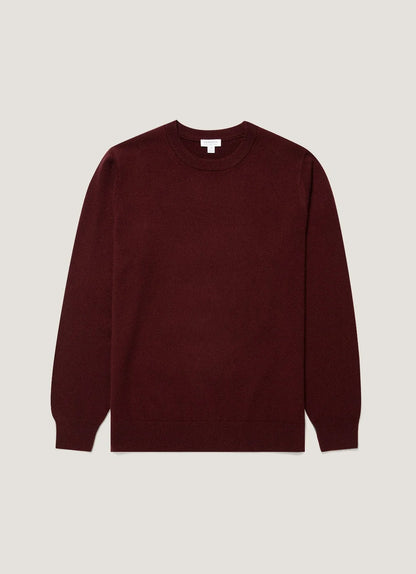Cashmere Crew Neck Jumper - Bakelite