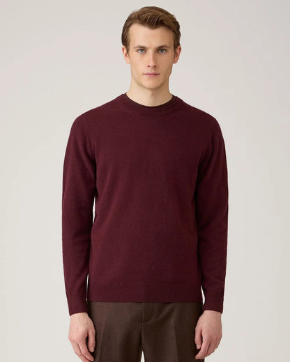 Cashmere Crew Neck Jumper - Bakelite