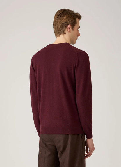 Cashmere Crew Neck Jumper - Bakelite