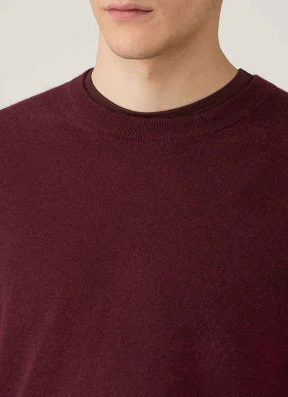 Cashmere Crew Neck Jumper - Bakelite