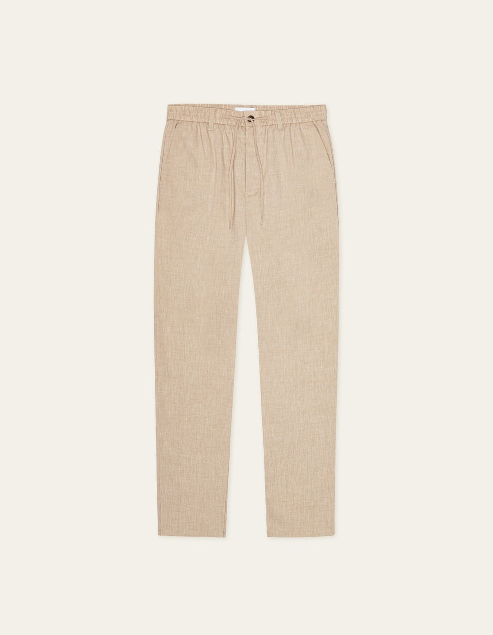 Como Tapered Slub Pants - Light Sand