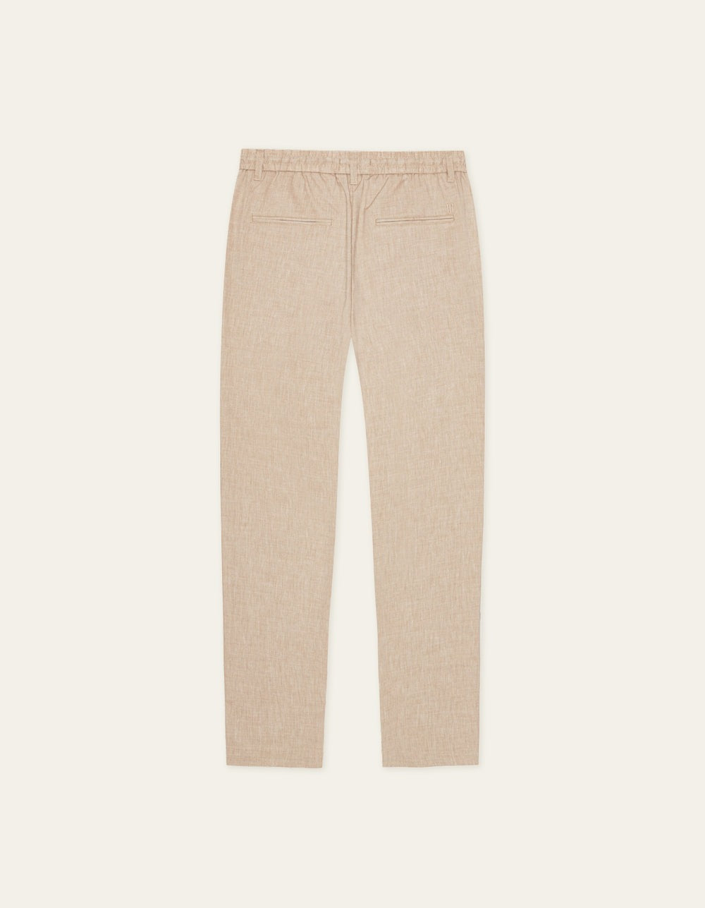 Como Tapered Slub Pants - Light Sand