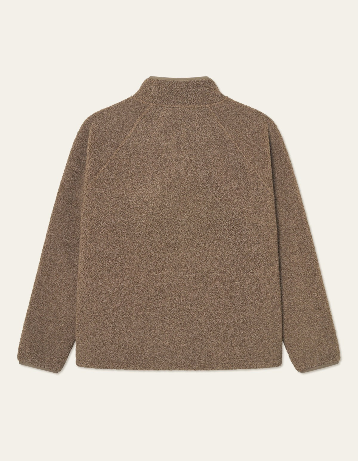 Creed Teddy Jacket in Teak Brown