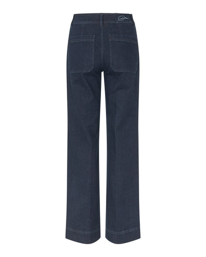 Kallas Denim Trousers in Dark Blue