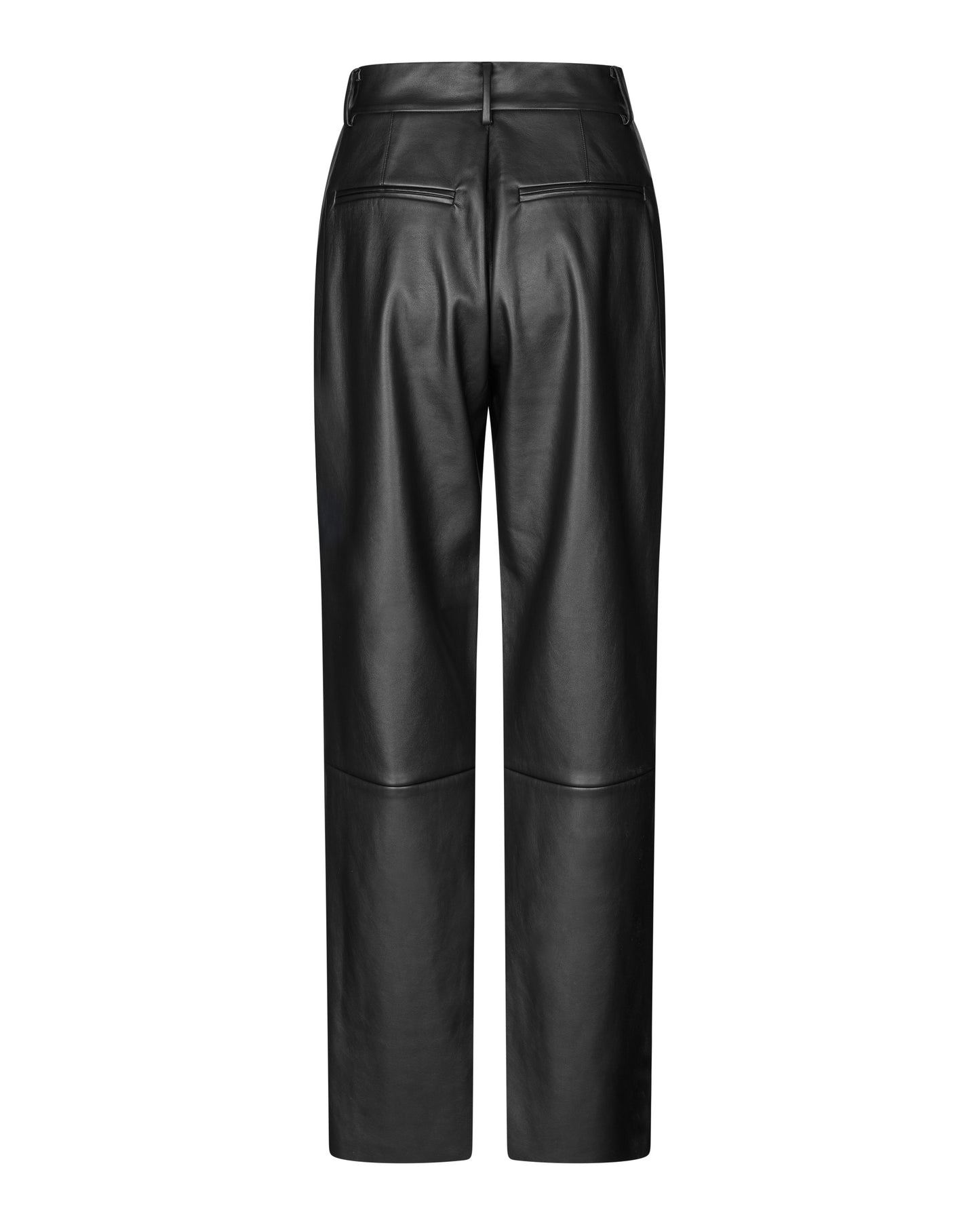 Roxanne Vegan Leather Pant in Black