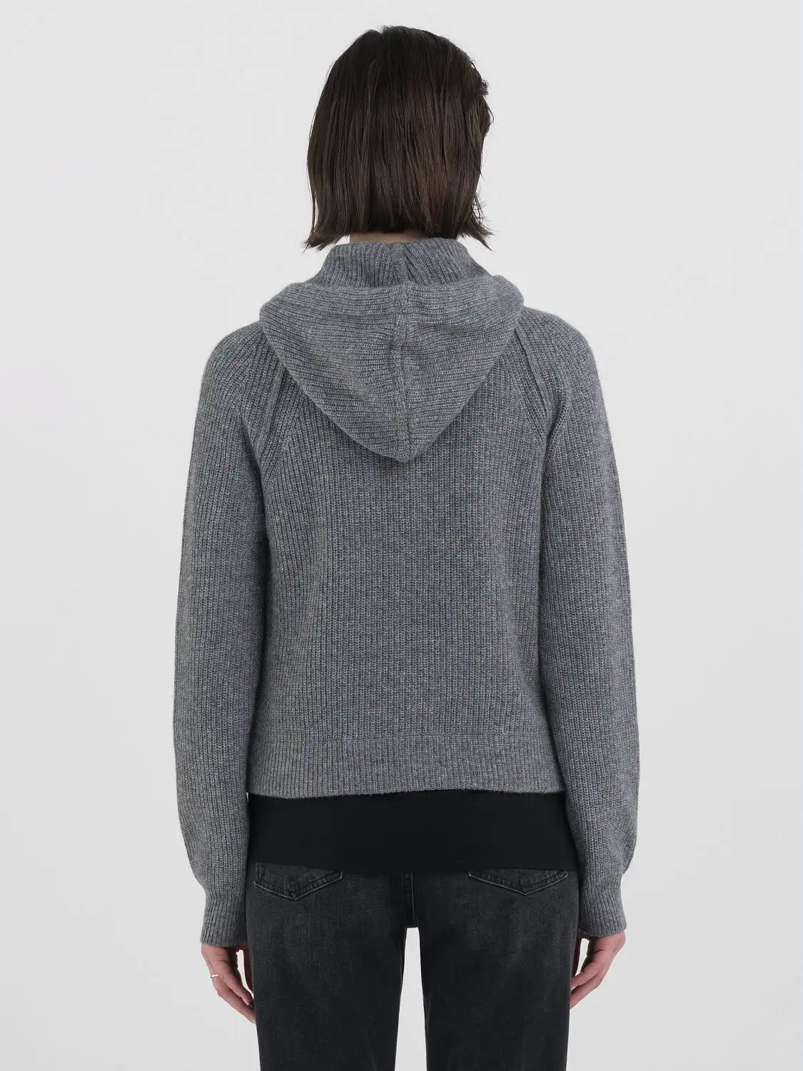 Cropped Hooded Sweater