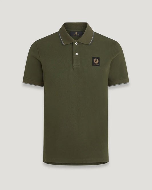 Double Tipped Tile Green Polo