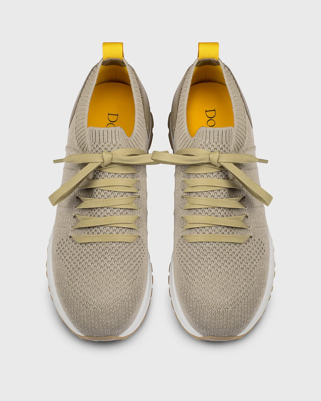 Taupe Knitted Sneaker