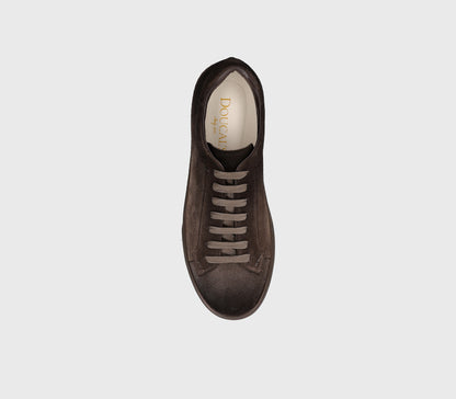 Suede Sneaker Tobacco