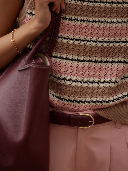 Deeley Stripe Stitch Tank Top