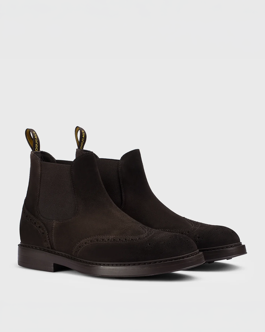 Suede Slip On Chelsea Boot