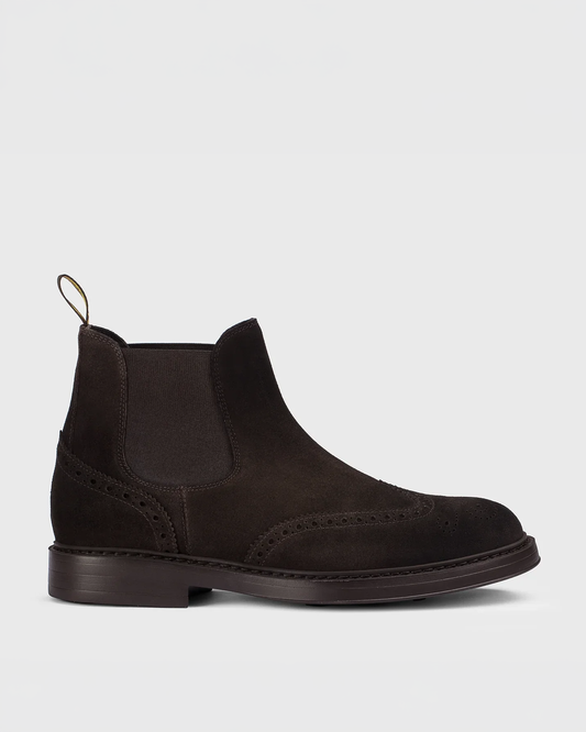 Suede Slip On Chelsea Boot