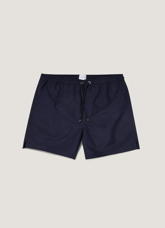 Drawstring Swim Shorts
 - Navy