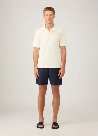 Drawstring Swim Shorts
 - Navy