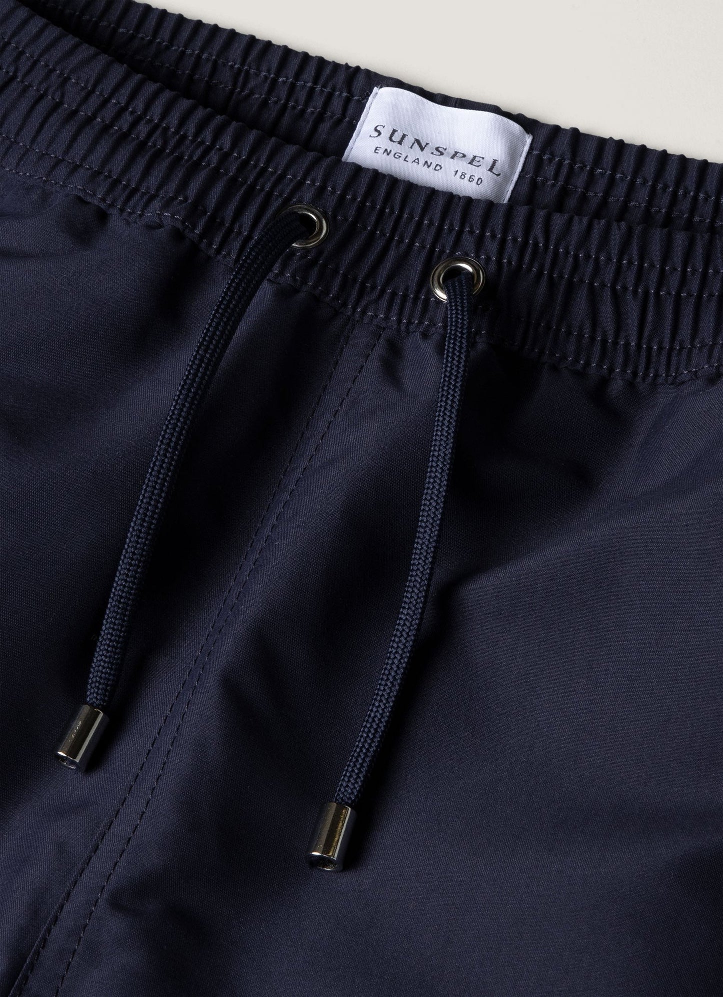 Drawstring Swim Shorts
 - Navy