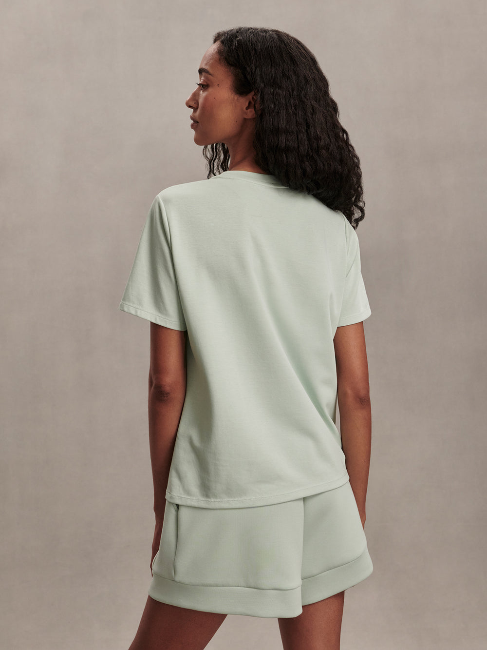 Eldon Graphic Tee - Aqua Foam