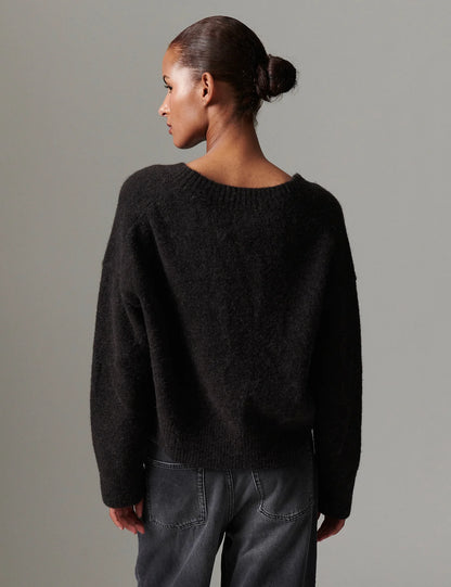 Elezi Cozy Days Sweater - Espresso