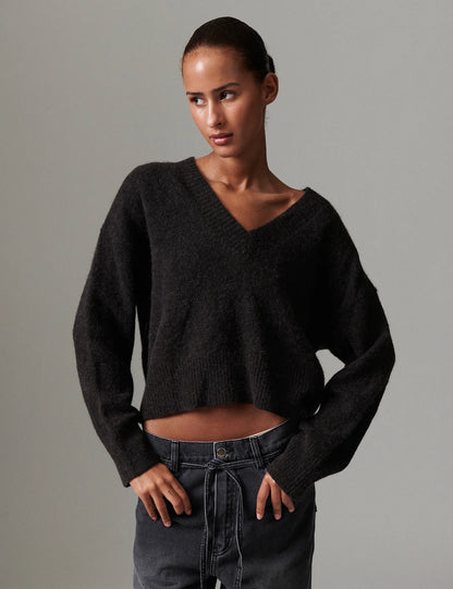 Elezi Cozy Days Sweater - Espresso