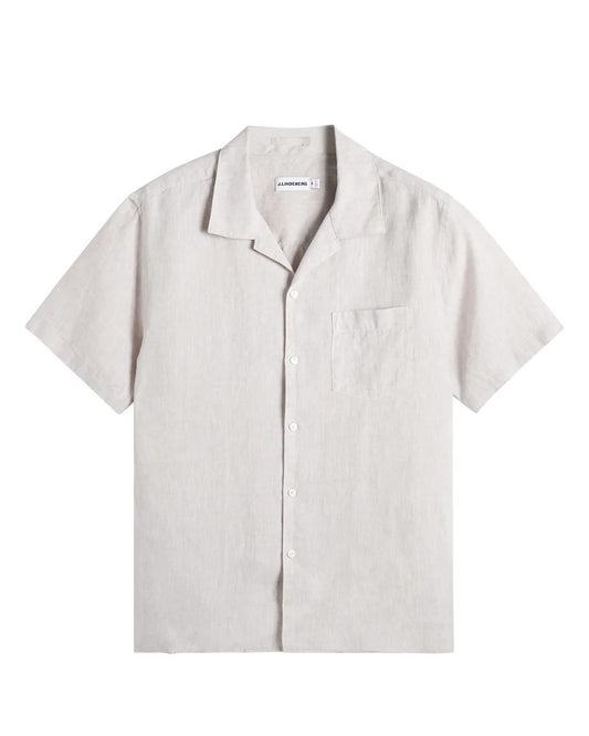 Elio Linen Shirt - Moonbeam