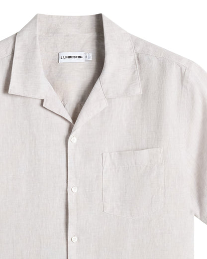 Elio Linen Shirt - Moonbeam