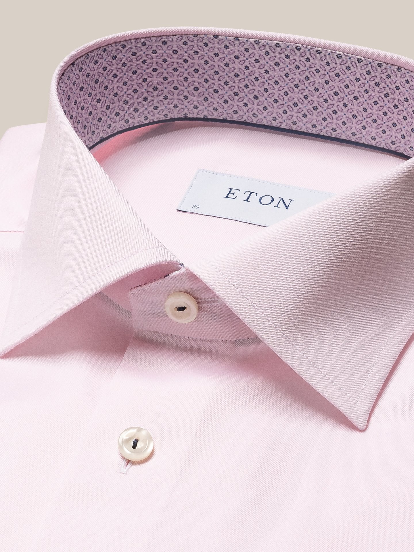 Pink Signature Twill Shirt