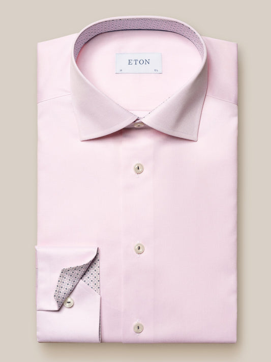Pink Signature Twill Shirt