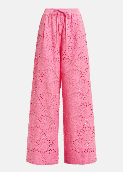 Fab Broderie Anglais Cotton Pants