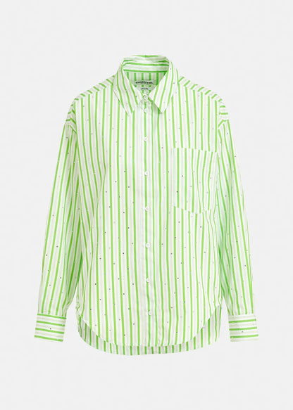 Fevertree Rhinestone Striped Shirt