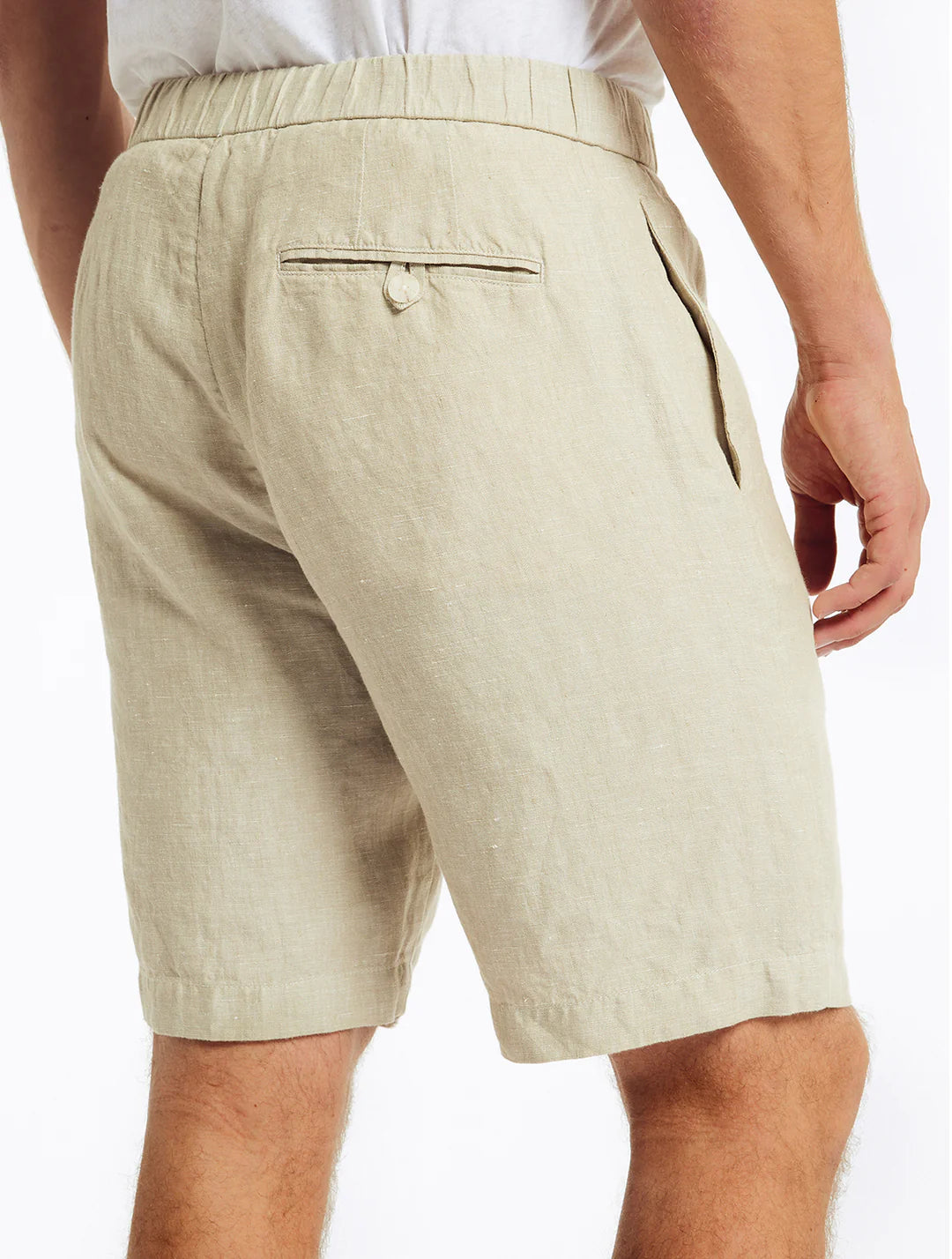 Felipe Sand Linen Shorts
