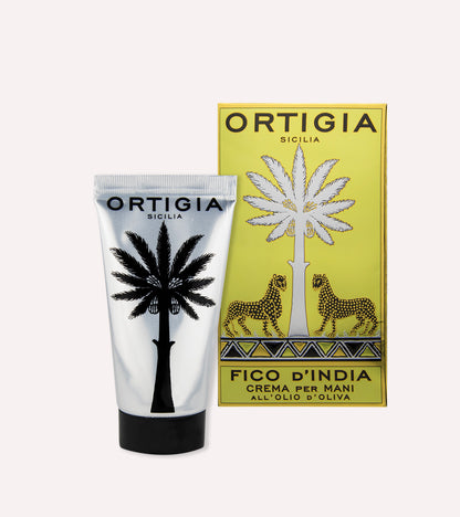 Ortigia Fico D'India Hand Cream in Tube with Packaging