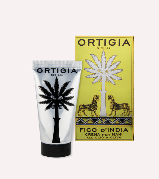 Ortigia Fico D'India Hand Cream in Tube with Packaging
