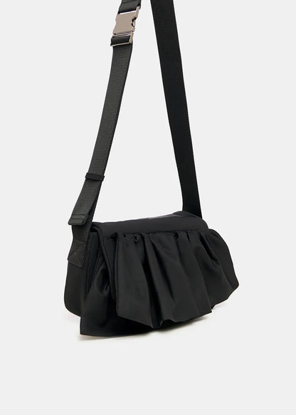 Garrison Ruffle Shoulder Bag