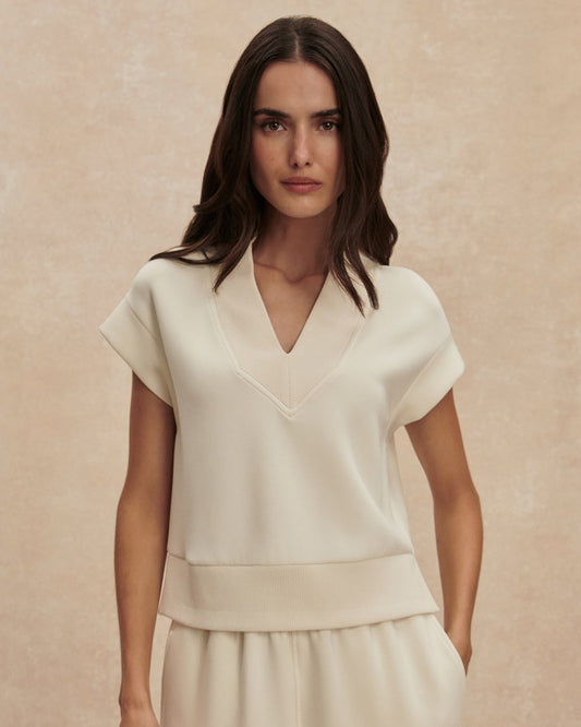Gracee V Neck Tank - Pristine