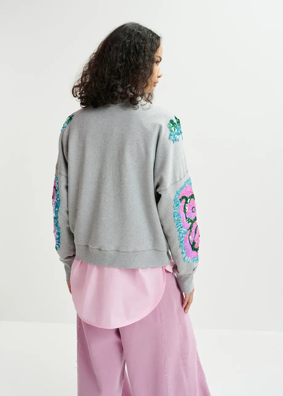 Hecrazy Embellished Sweatshirt